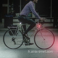 Ensemble d'éclairage de vélo de silicone